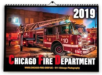 Chicago Fire Department Kalender 2019 A3 Amazon De Burobedarf Schreibwaren