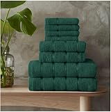 GC Gaveno Cavalia 8 Piece Egyptian Cotton Towel Set Green view 2