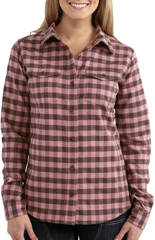 Carhartt Women's Hamilton Flannel Shirt: Clothing