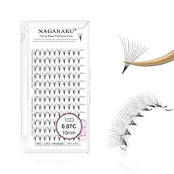 NAGARAKU Premade Fans Eyelash Extensions Premade