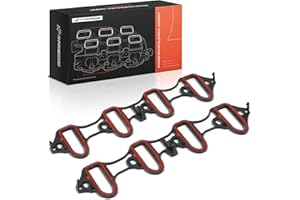 A-Premium Lower Engine Intake Manifold Gasket Set Compatible with Chevy, GMC, Cadillac, Workhorse, Hummer, Saab, Isuzu, Buick