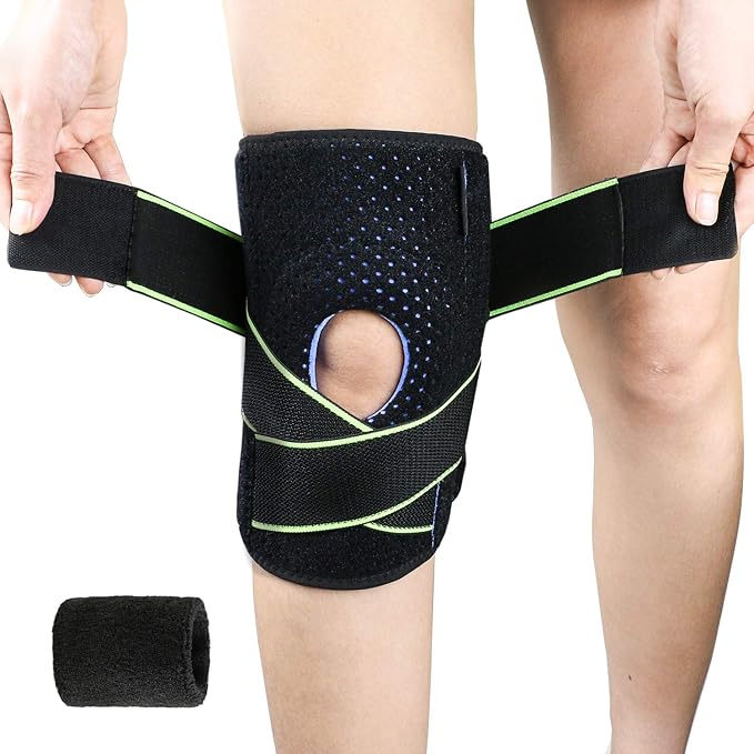 Genouillère Rotulienne Ajustable ONTYZZ - Sangle De Soutien Pour Sport Et Running