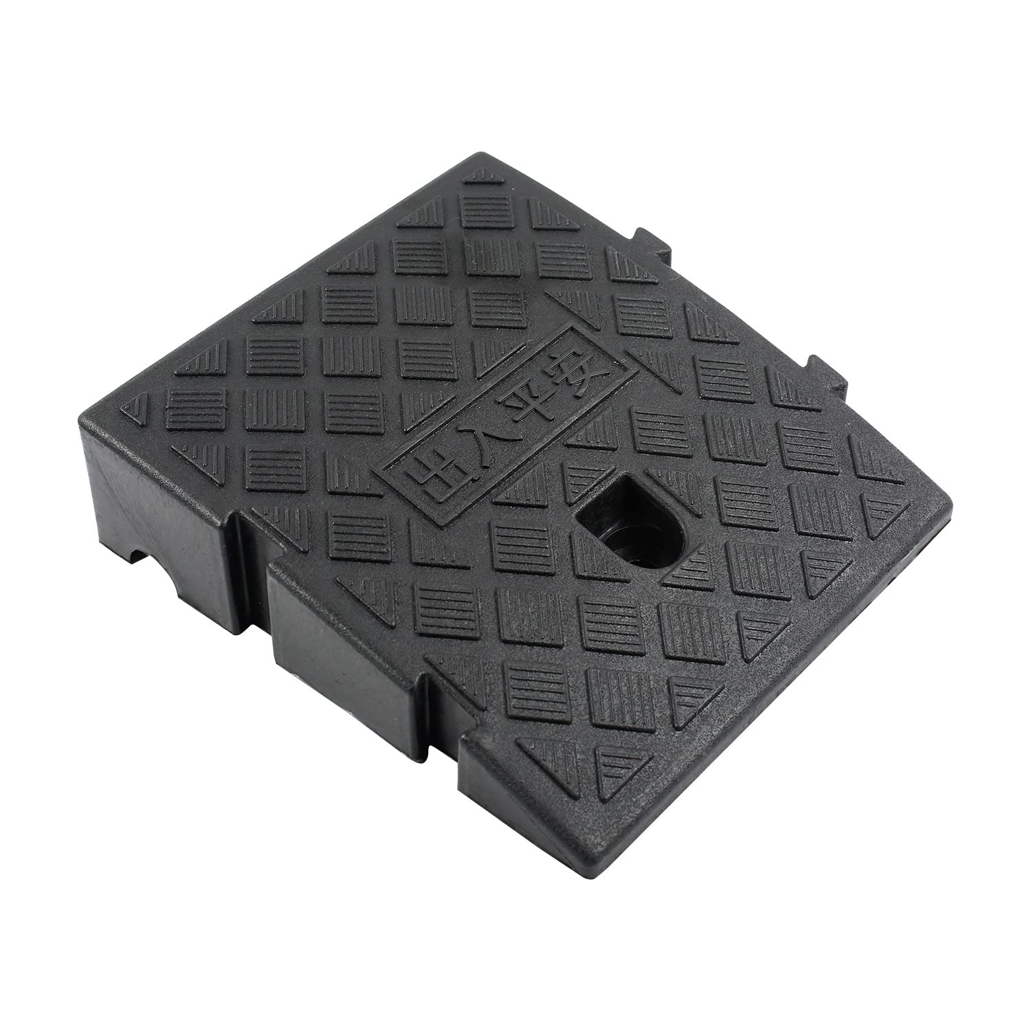 2 Pcs Kerb Ramps 7cm Height Curb Ramp, Portable Lightweight Ramps For Cars, Heavy Duty Threshold Ramp for Driveway, Loading Dock, Sidewalk, Car, Scooter, Trailer