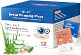 ProCIV Day & Night Eyelid Wipes Dual Use Cleanser for Eyes