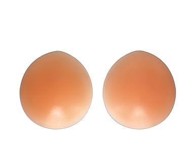 Sodacoda Silikon BH Einlagen 150g/Paar - Weiche runde Push-Up Brust-Einlagen Silikon Einlagen für BH, Badeanzug und Bikini