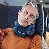 galactruly Inflatable Neck Pillow for Traveling on Plane, Inflatable Travel Pillows for Airplanes, Neck Pillow for Long Flight, Blow Up Neck Pillows for Air Travel