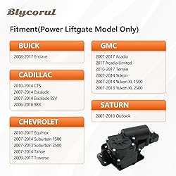Blycorul Rear Power Liftgate Latch Lock Actuator