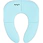 Potty Training Seat – Foldable Travel Potty Seat for Boys and Girls – Suction Cups with Non-Contact Opening Pry Bar…