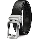 CHAOREN Click Belts for Men - Mens Ratchet Belt 1 3/8" for Dress Pants - Perfect Companion to Men's Oxfords