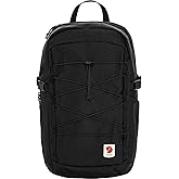 Fj&auml;llr&auml;ven Skule 24 Backpack - Spacious Storage, Padded Back Panel, Breathable Design - Travel, Hiking, School, Black, One Size
