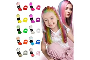 HaiolorPro Hair Chalk for Girls Kids, 10PCS Washable Temporary Hair Dye, Temporary Hair Color, Christmas Gifts for Kids Ideas