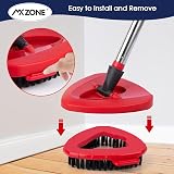 MXZONE Spin Mop Scrub Brush Head for Vileda Turbo 1 Tank Mop - Hard Bristle view 7