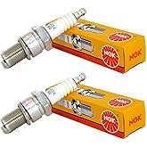 NGK 6578 Standard Series Spark Plugs (BPR4ES) - Compatible with Select Argo, Case IH &amp; John Deere Models 2010-2024 (Qty 2)