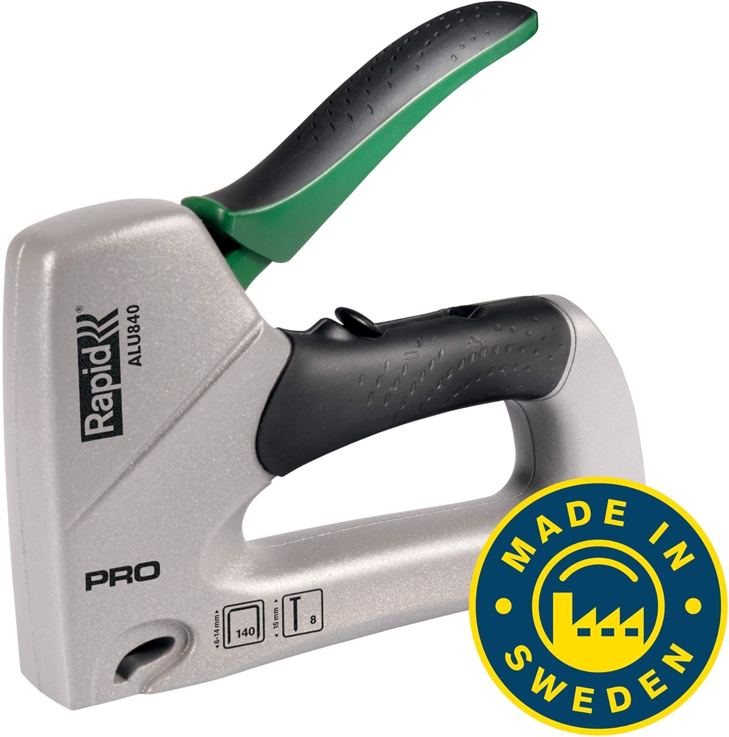 Rapid Staple Gun, Multifunction, Aluminium Body, Pro, ALU840, 22876001