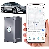 GPS Tracker for Vehicles, Long Battery Life up to 90Days, Tracking Devices for Cars Hidden, Real-Time, Unlimited Updates,10S Update, 180-day Track Playback,Strong Magnetic, Subscription Needed