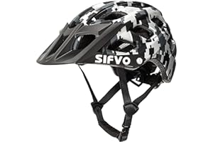 Kids Bike Helmet, SIFVO Kids Helmet 8+ Boys and Girls Bike Helmet with Cool Visor, Bike Helmets for Kids, Youth Bike Helmet Kids Mountain Bike Helmet Lightweight and Sturdy【55-58cm】