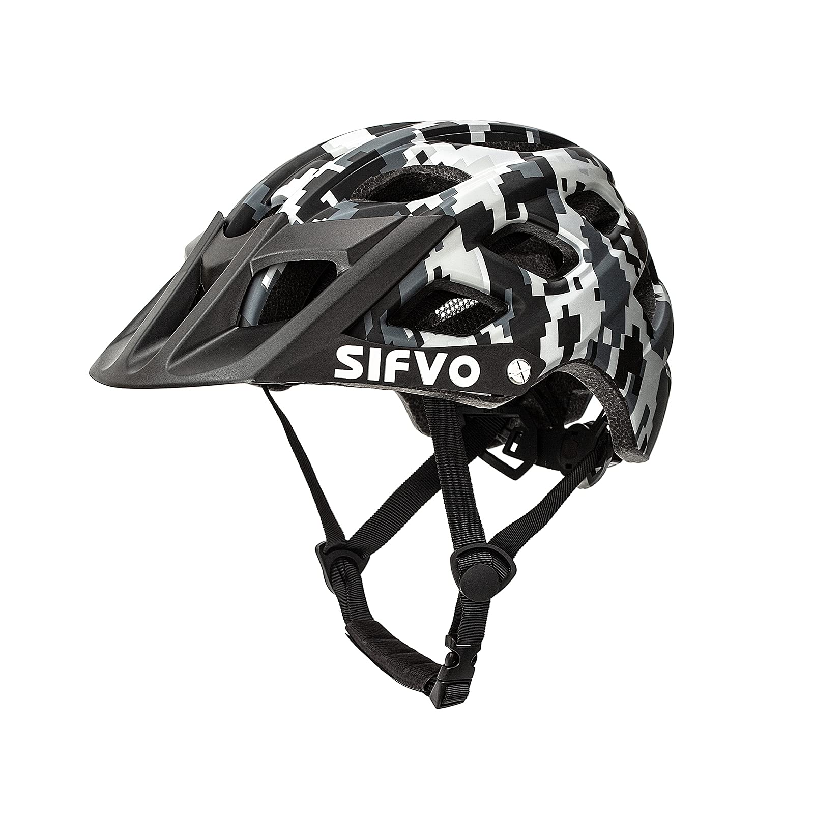 SIFVO Kids Bike Helmet Kids Helmet Age 6 + Boys and Girls Bike Helmets with Cool Visor, Bike Helmets for Kid, Youth Bike Helmet Adjustable & Lightweight (54-57cm)