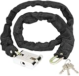 Diyife Heavy Duty Bike Lock 1m Anti-Theft Chain with 3 Keys Weatherproof