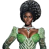 Auto Gele African Head Tie of Nigeria ASO Oke Headwraps Hat Turban Wedding Party Handmade Elegant Hair Wear Cap for Women
