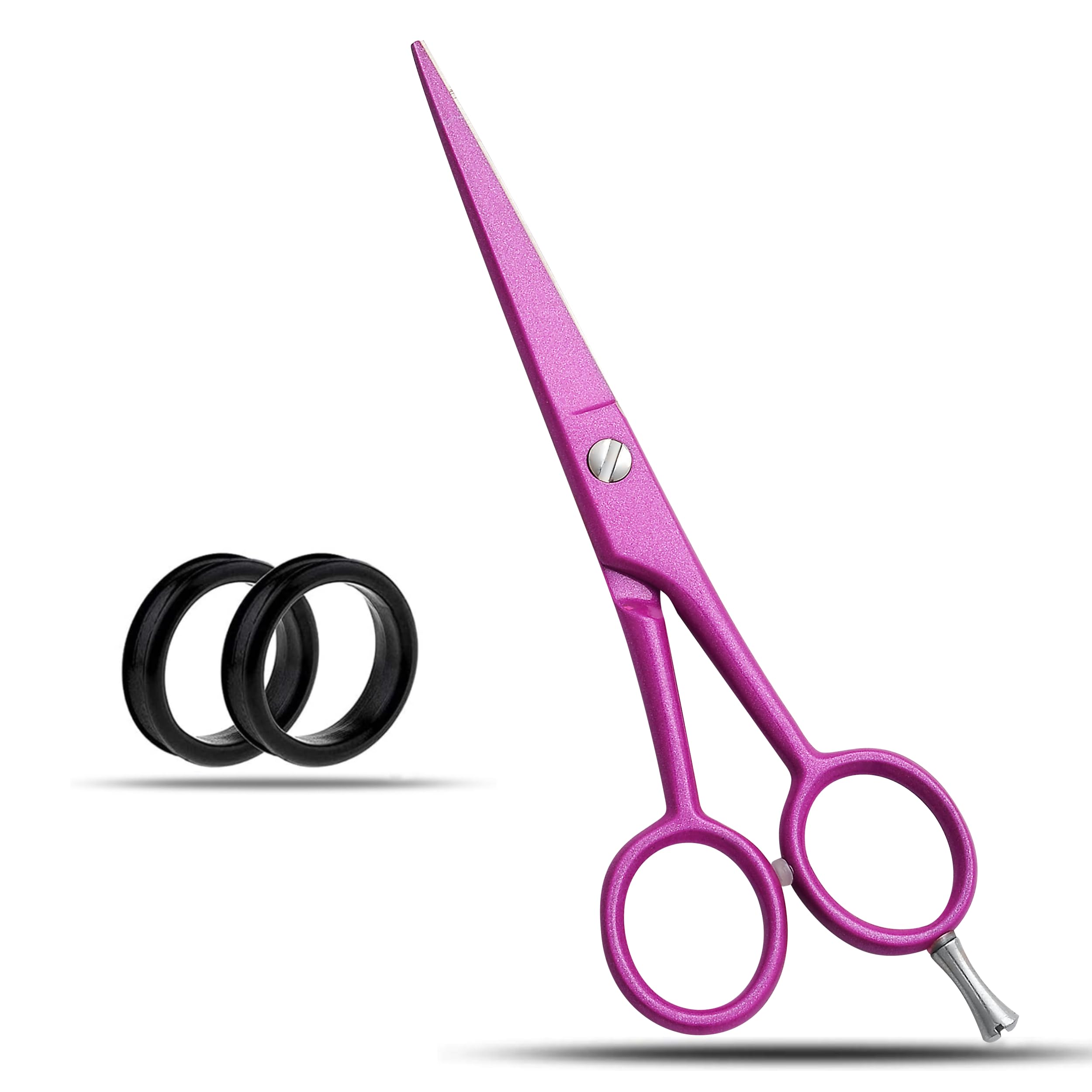 Wishbeauty 5.5" Hairdressing Scissors, Professional Hair Cutting Scissors, Stainless Steel, Pastel Plus Candy 5.5 Inch