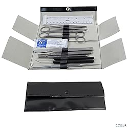 DEXSUR Stainless Steel Dissection Kit for Biology