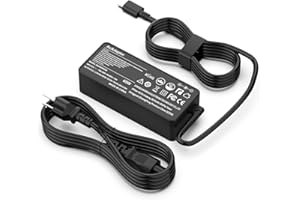 ROLADA 65W USB C Laptop Charger Compatible with Lenovo Chromebook 100e 300e ThinkPad T480 T480s T580 T580s E480 E580 ADLX45YI