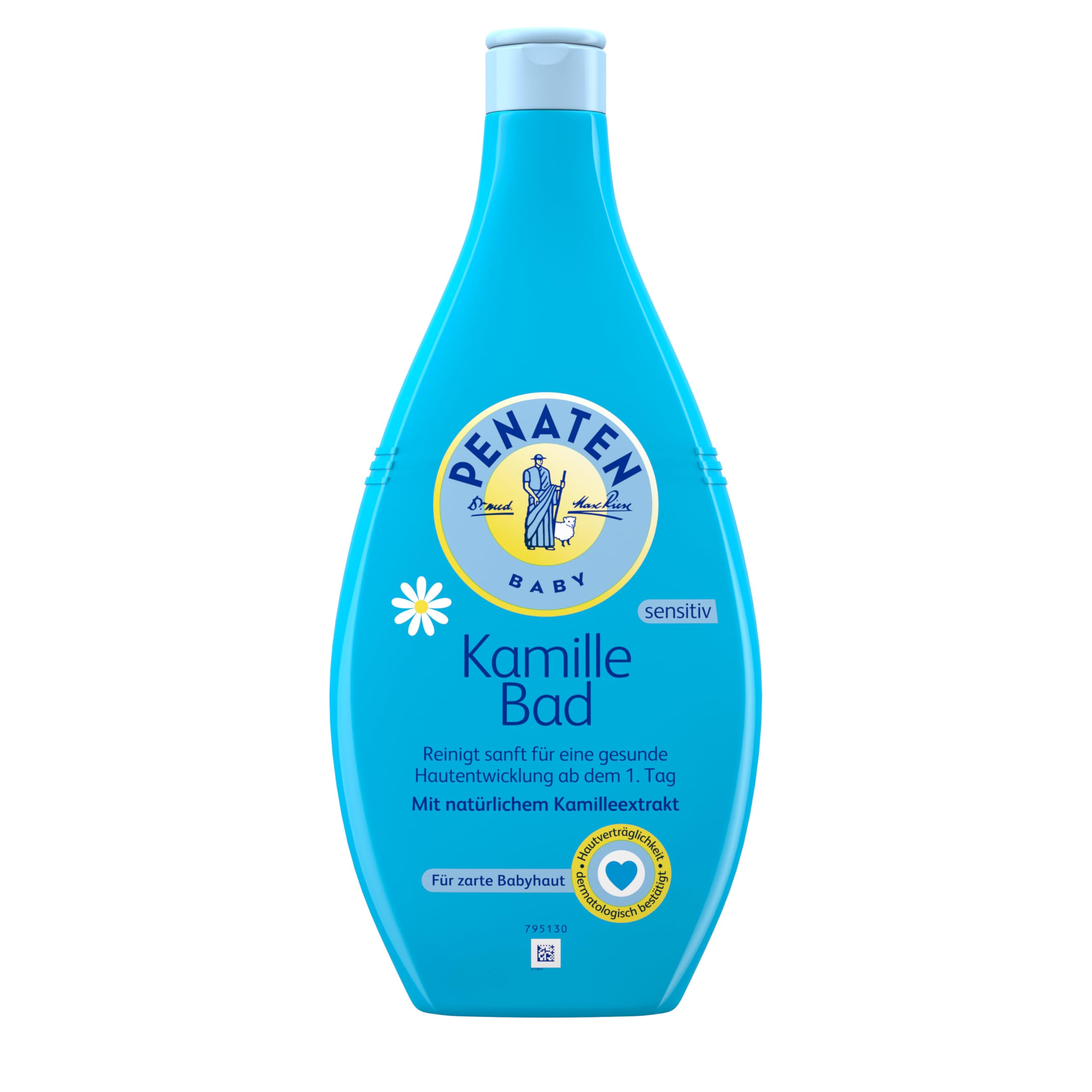 Penaten Chamomile Bath - Mild Cleansing Bath Additive for Delicate Baby Skin - With Chamomile Extract - 1 x 750ml