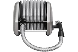 Giraffe Tools Vacuum Hose Extension Reel with 30FT Hose, 1-1/4'' Wall Mount Vacuum Hose Reel, Suitable for Diameter 32mm Wet 