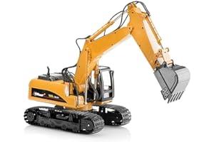 Top Race Excavator Toys for Kids - Metal Construction Vehicles Diecast Excavator - Sandbox Digger Toy Construction Equipment - Ideal Birthday for Kids