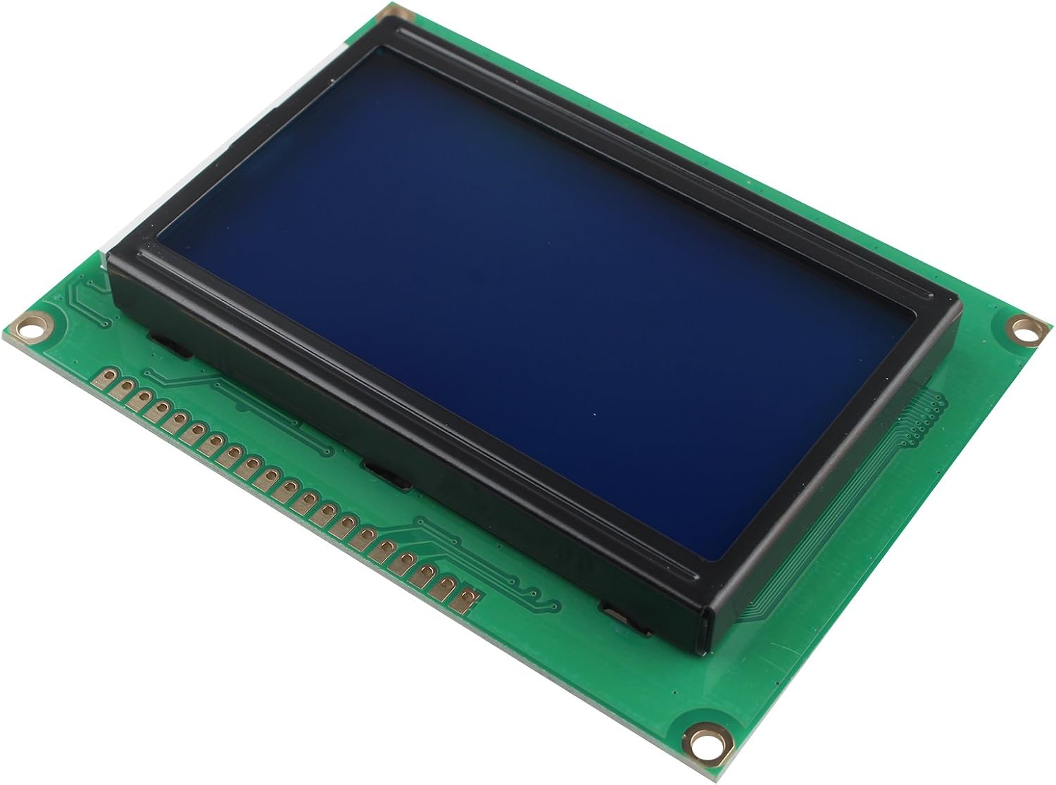 HALJIA 5V 12864 LCD Display Module 128x64 Dots Graphic Characters Letter Matrix Blue Backlight Compatible with Arduino Copiers Fax Machines Printers 3D Printer - Image 3
