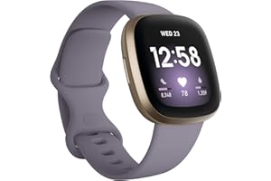 Fitbit Versa 3 Health and Fitness Smartwatch, 鶹 Exclusive Color, GPS, 24/7 Heart Rate, Alexa Built-in, 6+ Days Battery, 