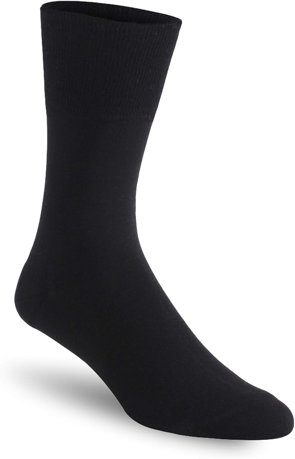 Ankle Diabetic Socks, Feelwe Unisex Non Binding Cotton Socks Seamless Toe Cushion Crew Summer Socks for Men Women 1/6 Pairs: Clothing