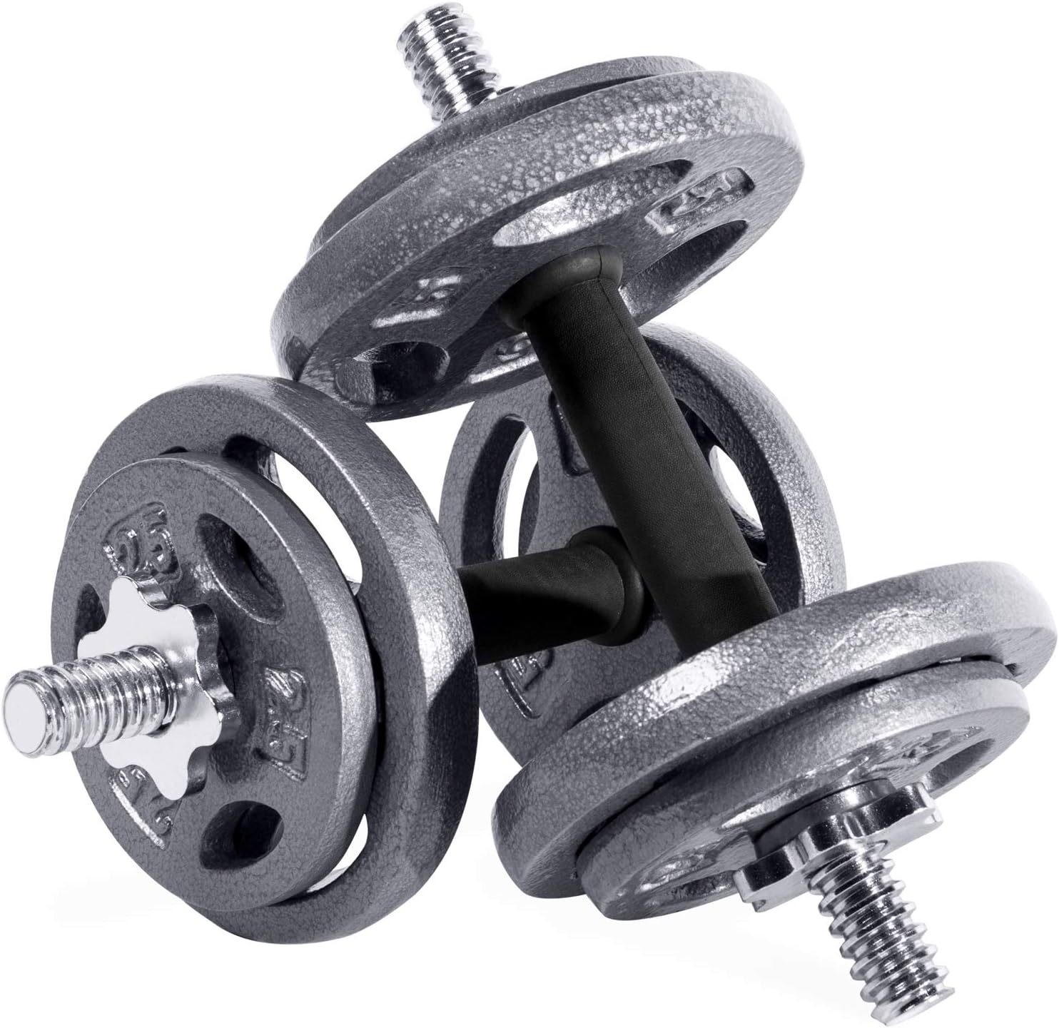 Aromzen 35 lb Adjustable Dumbbell Set