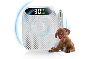 MALOK Anti Barking Devices, 30FT Effective Range and 3 Adjustable Modes, Rechargeable Ultrasonic Bark Box Dog Barking Deterrent Devices, Suitable for All Kinds of Dogs