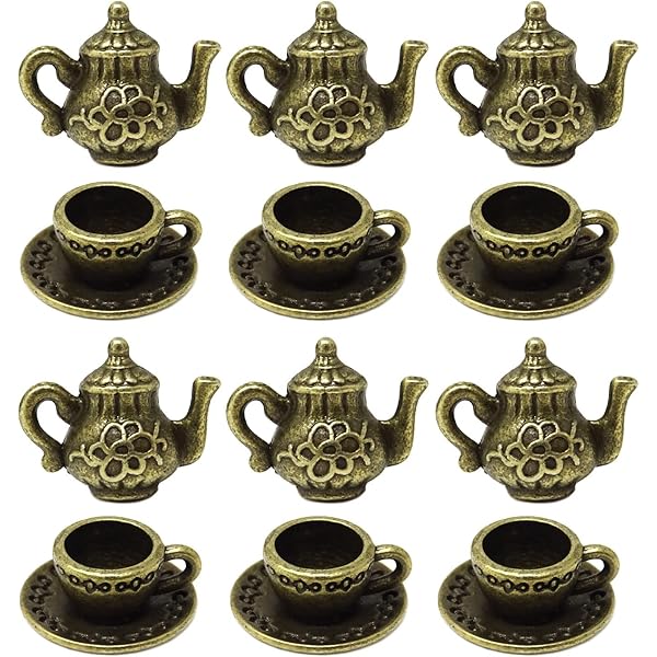 925 Sterling Silver Teapot Charm - Cute Tea Set Charm For DIY Bracelets, Pandora Compatible - View #11