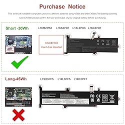 Futurebatt L16L2PB2 Laptop Battery Compatible with
