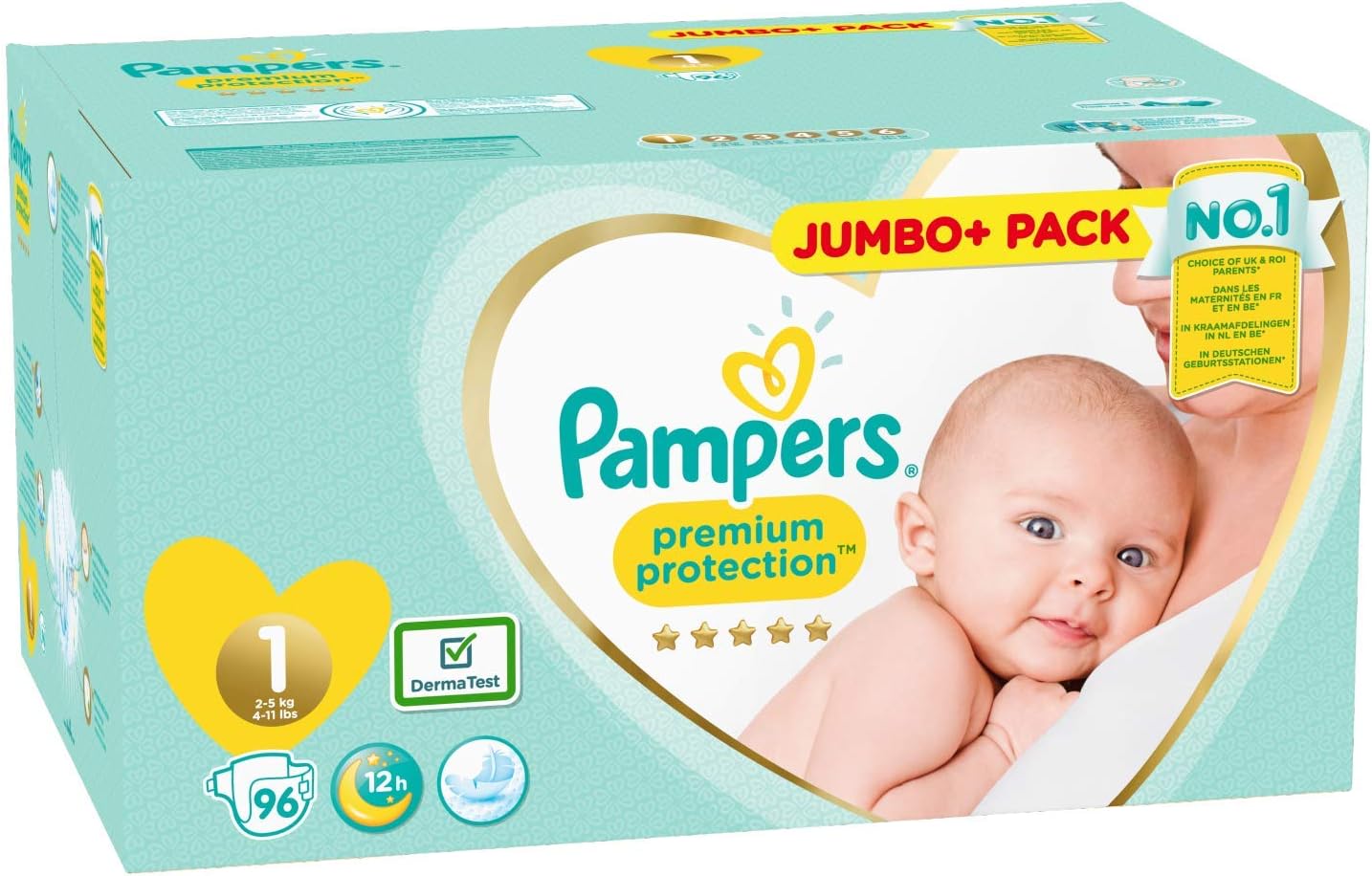 pampers newborn premium protection