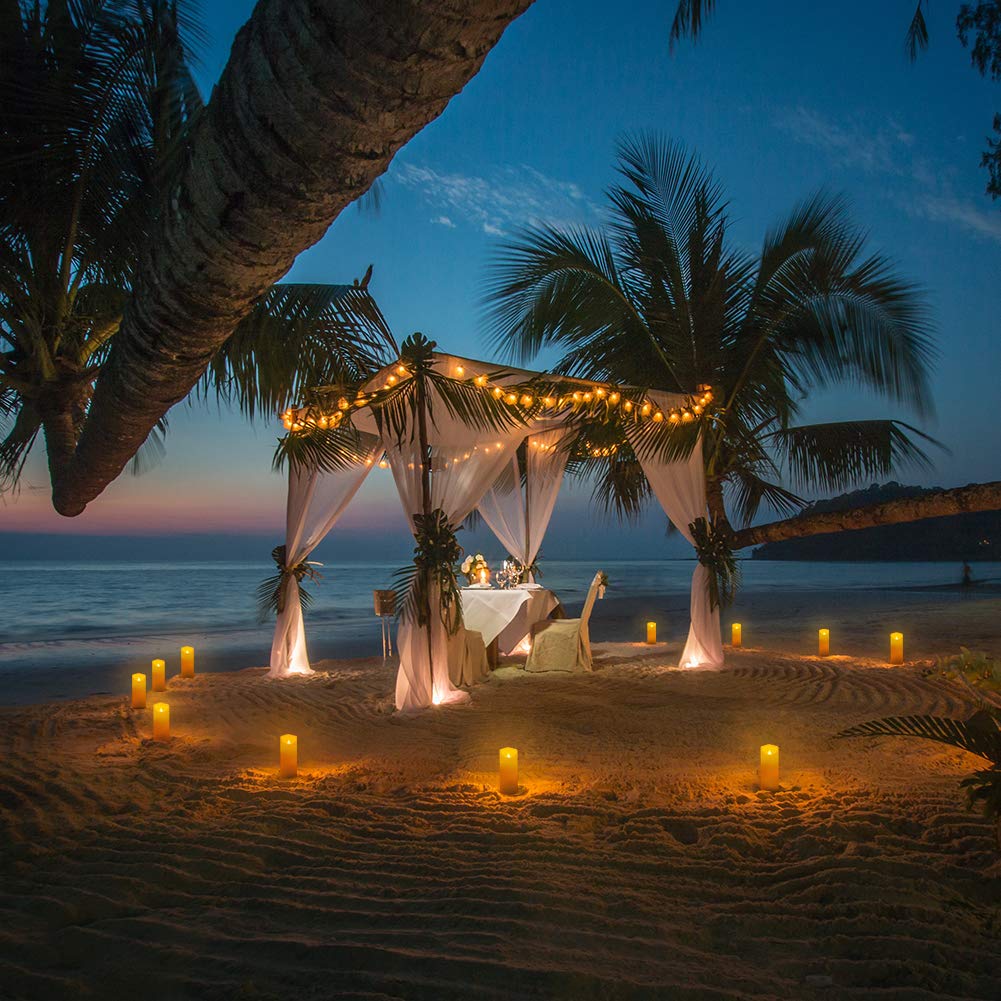 Everlasting Flickering Flameless Candles, 3\