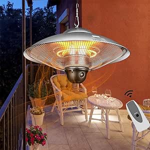 BELOVINGSHOP Calentador De Patio Colgante, Calefactor para Exteriores