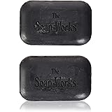 Soap Works Coal Tar Bar Soap (Black) (110g/bar) 2 bars
