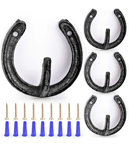 Boucle en fer à cheval en laiton raffiné main individuelle