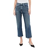 Joe's Jeans Womens The Margot High Rise Cropped Straight Leg Jean