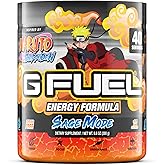 G Fuel Sage Mode Energy Drink Powder, Pre Workout Caffeine Mix for Gaming, Sugar Free Focus Amino, Vitamin + Antioxidants, 9.9oz (Grapefruit + White Peach, 40 Servings)
