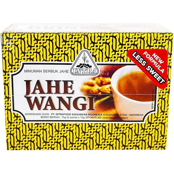 Amazon.com : Intra Jahe Wangi Ginger Drink, 5sachet (Pack of 1