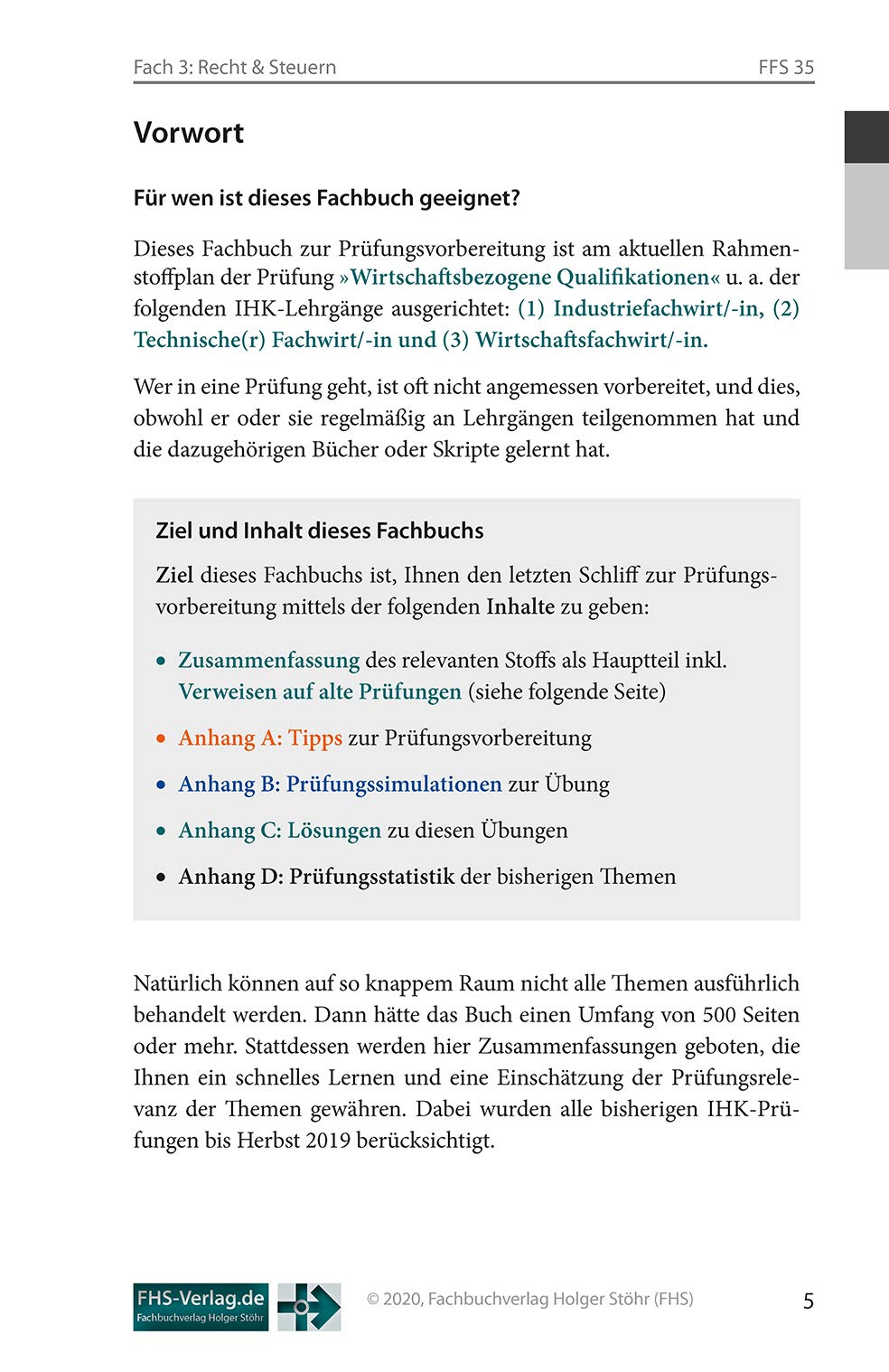 F I T Zur Ihk Prufung In Recht Steuern 9783943743357 Amazon Com Books