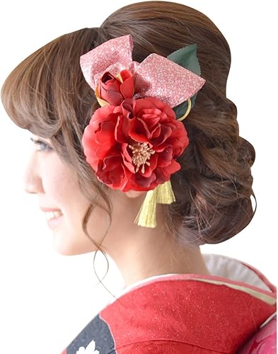 Amazon ミュゼ 袴 髪飾り ヘアアクセサリー コーム付 和装 小物 造花 紅椿 小春シリーズ レッド ピン コーム 通販 Amazon ミュゼ 袴 髪飾り ヘアアクセサリー コーム付 和装 小物 造花 紅椿 小春シリーズ レッド ピン コーム 通販