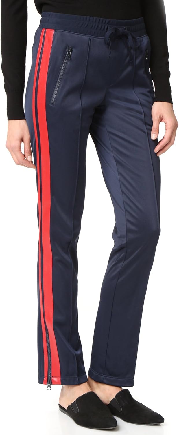 slim leg track pants