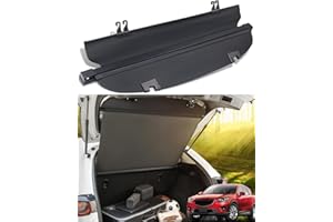 DiffCar® Cargo Cover for Mazda CX5 2017-2025 | Car Accessories for Mazda CX-5 2025 2024 2023 2022 2021 2020 2019 2018 2017, Aluminum Retractable Cargo Cover Trunk Shield for CX5 Security Privacy