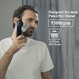 TOUCHBeauty Men's Facial Cleansing Brush Electric Face Wash w/ Stand 3 Heads 2 view 2