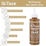 Hi-Tack Original All-Purpose Very Sticky Glue 115ml Clear-Drying Adhesive view 2